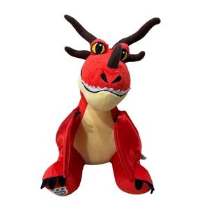 Build a Bear Red Dragon Plush Stuffed Animal How to Train Your Dragon 16in
